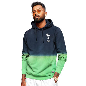 Mens and Boys Hoodies|Full Sleeve|Regular fit Graphic Printed |100% Cotton Navy Blue and Mint Green C